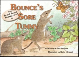 bandicoot book Bounce's sore tummy